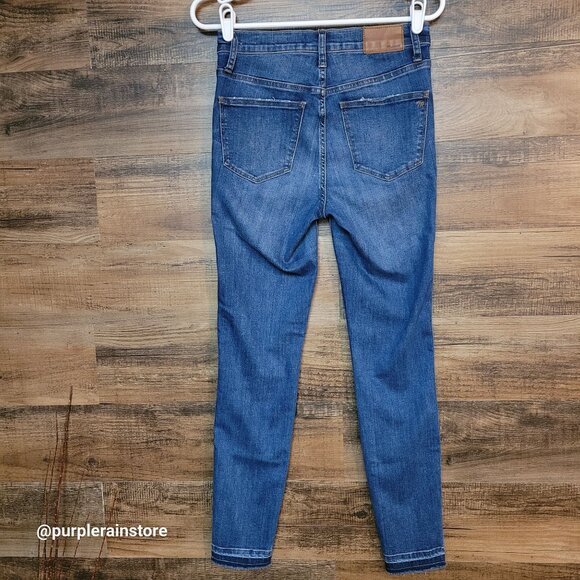 Madewell Jeans Size 27 Skinny 10" High Rise Tummy Control Rosecliff Wash H6319 - Picture 2 of 13